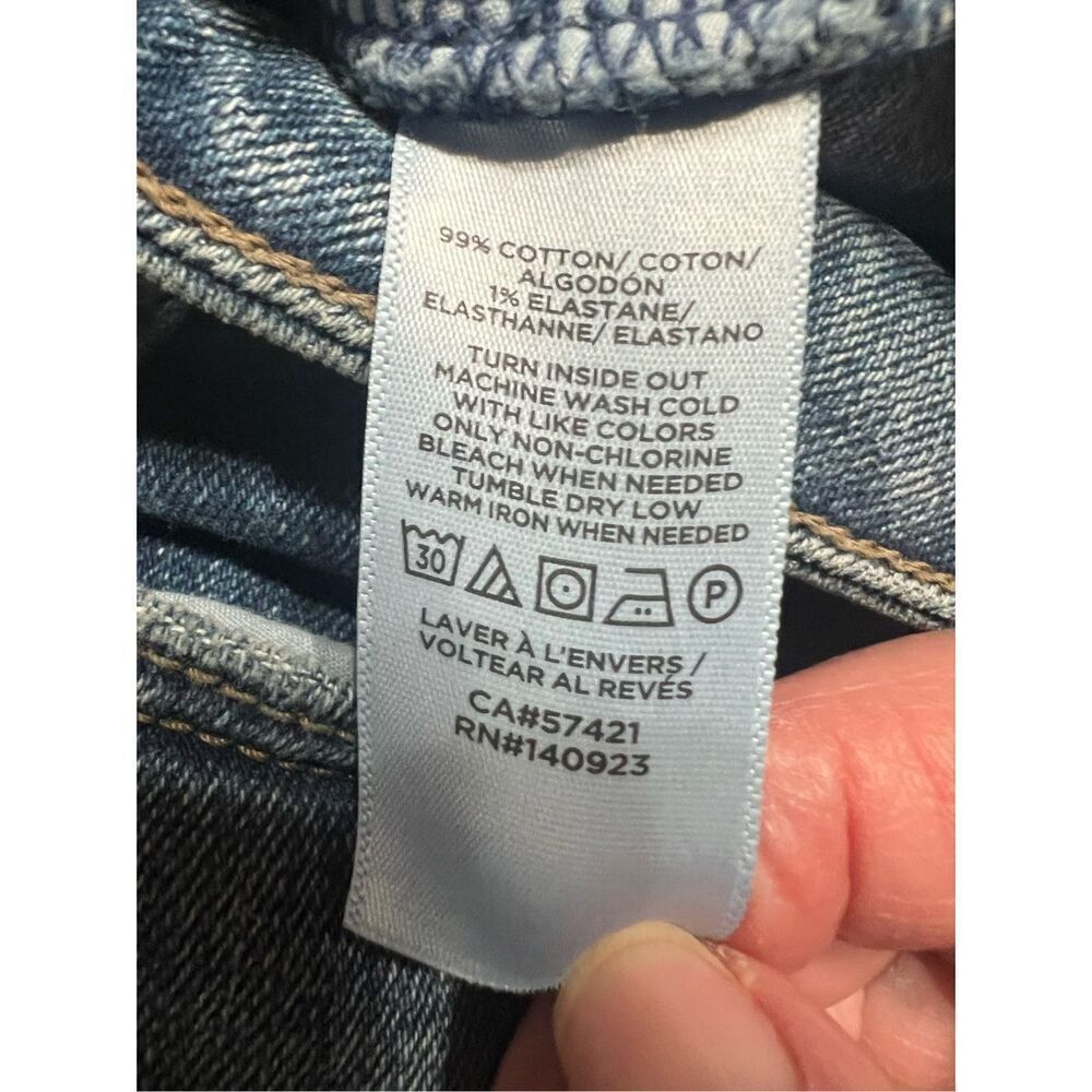 Loft Womans Skinny Ankle/Curvy/ Mid Rise Jeans Sz 8 NWT - Picture 6 of 7